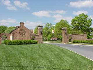 outside north gate