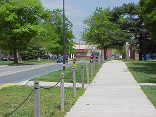 Paint Branch near the wind tunnel